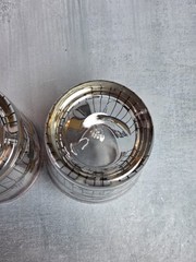 Vintage Hazel Atlas Double Shot Gay 90’S Bar Glasses Set Of 5 Mid Century Modern
