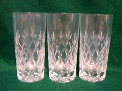 Schott Zwiesel WESSEX Highball Tumblers SOLD IN SET OF THREE 50% Discount