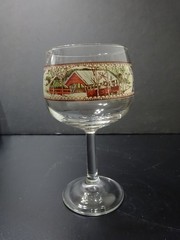 Johnson Bros Friendly Village Glassware 4 Piece Set 12 oz, Goblet NEW IN BOX K42