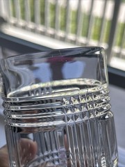 2 Ralph Lauren Glen Plaid Highball 12oz Glasses