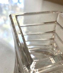 Rosenthal Studio Linie German Crystal Twisting Cubis Turnus Tumbler Barware