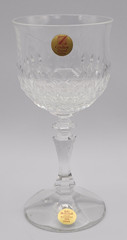 Schott-Zwiesel Desiree Crystal Wine Glasses 6″ Set of 4 Germany READ BLUE