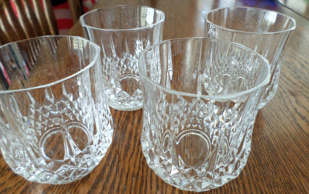 Double Old Fashioned 4 Longchamp (Clear) by Cristal D’Arques – Durand