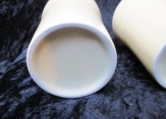 ONE Vintage Original OLD IVORY FIESTA Juice Tumbler 3 1/2″