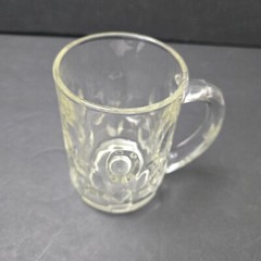 Vintage Thumbprint Dimple 14 oz Mug – Heavy Glass
