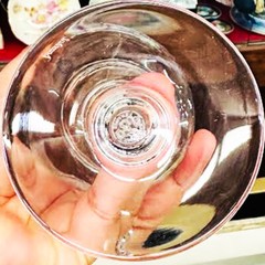 CAPRI OPTIC by Baccarat Sherry 4.5″ tall NEW NEVER USED made in France