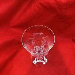 Baccarat French Crystal Provence Water Goblet France Signed 6 3/4
