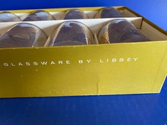 Vintage Hostess Libby Gold Maple Leaf 8 Oz Old Fashioned Glasses