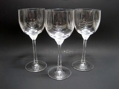 Set of 3 – Villeroy & Boch Octavie Claret Wine Glasses, 7 3/4″