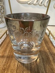 Vintage Set Of 3 Vintage Libbey Vitreon Queens Lusterware Shot Glasses