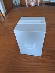 Stephanie Platinum By Mikasa T7118-0017 Crystal Champagne Stemmed Glasses 4 NIB