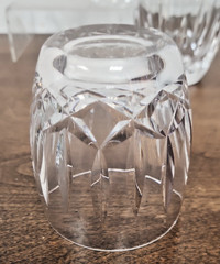WATERFORD CRYSTAL KILDARE OLD FASHIONED GLASS SET OF THREE