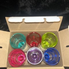 Libby Glow in the dark, Shots Set Of Six In Box