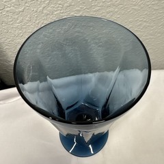 Lenox Antique Dark Blue Iced Tea Footed Tumbler