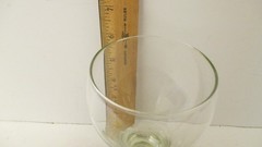 Homer Laughlin Fiesta Ware Goblet Glass Banded 12 oz Fiesta Lemongrass Vintage