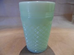 Tumbler Jadeite Glass Addison Pattern By Mosser