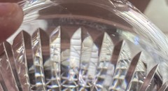 Waterford Crystal Fine Irish Crystal ALANA Pattern Roly Poly Glass Tumbler 3 1/2