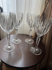 Cristal D’Arques Durand Water Wine Goblet Set Of 4