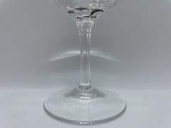 Set of 2 Lenox Intrigue Water Goblets, 7 1/8”