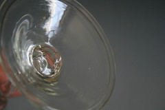 ANTIQUE 18TH CENTURY BELGIAN LIEGE WINE GLASS – CIRCA 1730