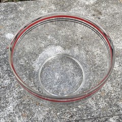 Vtg 1920s Art Deco Red Blk Banded Ice Bucket 4 Shot Glasses Prohibition Era Read