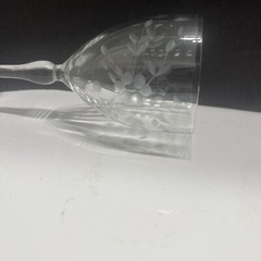 Standard Glass SGM1 Floral Crystal Water Goblet 10 oz