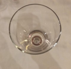 Vintage Block Crystal Carnival Stem Glasses Set of 4 Multi Color Ring Stem 9”