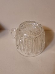 Antique EAPG DUNCAN & MILLER GLASS Mardi Gras No. 42 Punchbowl Cup 1899 ELEGANT