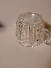 Antique EAPG DUNCAN & MILLER GLASS Mardi Gras No. 42 Punchbowl Cup 1899 ELEGANT