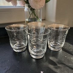 Vintage NIB Princess House Heritage Crystal Tumblers 6190B Poland
