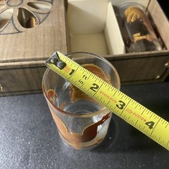 Set Of 8 Libbey Juice Cups 10oz Glasses Original Box Farmhouse Rooster Retro MCM