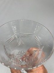 Waterford Peace Millennium Crystal Champagne Flutes Set Of 2 READ One Exc Cond