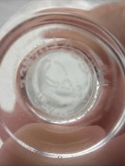 Baccarat Montaigne Optic Crystal Champagne Coupe Glass France Signed