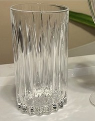 Cristal d’Arques Classic Highball Glass Set 4 Clear Cut Glass 12 3/4 oz
