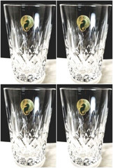 Waterford Lismore 12 oz Tumbler 4 four Glasses Boxed with tags # 6003182100
