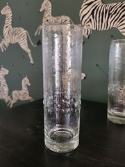 VINTAGE Iittala Finland Tapio Wirkkala Mesi Highball Glasses Texture – Set Of 6