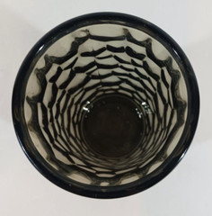 FOSTORIA GLASS #2806 PEBBLE BEACH Brown TUMBLER Iced Tea 1968-73 Ben Seibel