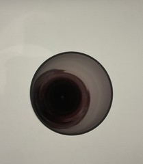 Deep Purple Brandywine Amethyst Opaque Champagne Flutes Set of 2 Barware 10.5” H