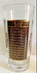 Vintage Sport Champion Drinking Glasses Kentucky Derby Boxing Bowling Champion 5