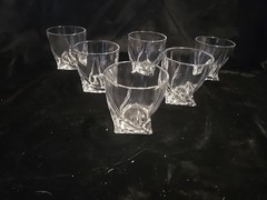 Set Of 6 Mikasa MOTION 3 5/8″ Dbl Old Fashiond Glasses