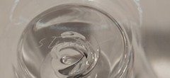 Steuben Crystal Cocktail Goblet Air Twist Stem 3 1/2 «( Price Per One Glass)