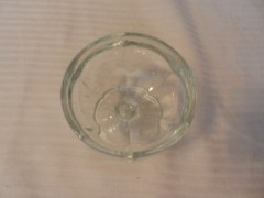 Vintage Clear Glass Ice Cream or Dessert Cup 3.125″ Tall