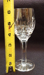 Rare Vintage Waterford Westhampton Pattern Crystal Cordial Sherry Glass 6″