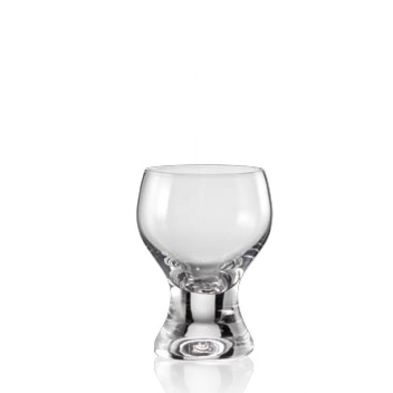 Bohemia Crystal «Gina» Short-stem Flutes/Aperitif Glasses Set of 6