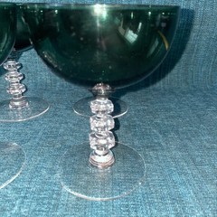 Mid Century Tiffin Killarney Sherbet Dishes/Glassware Set of 4