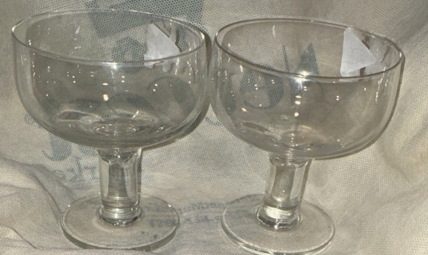 Rosenthal Studio Linie Plus Champagne Coupe Sherbet Glass 4.25” Set Of 2