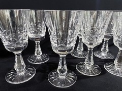 8 WATERFORD CRYSTAL 6″ CLARET WINE STEMS – UNUSED – KYLEMORE
