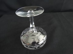 Set of 5 Fostoria Clear Special Cut Etched Rosilyn Sherbet 4 1/4 inch Free Ship