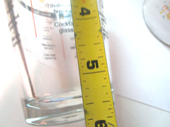 Retro MCM Cocktail Recipe Glasses Barware set of 2 each 16.2 oz