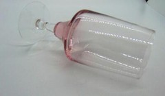 Sasaki Harmony Coral Sherry Pink Juice Glass 6 oz
